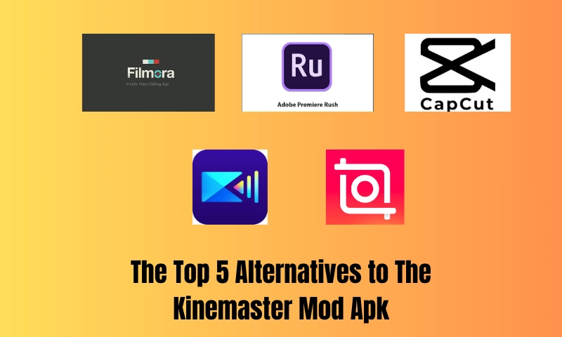Explore 5 alternatives to KineMaster Mod APK - Kinemaster Mod AP alternatives revealed